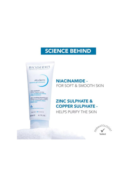 Atoderm "Intensive gel moussant" 200ML