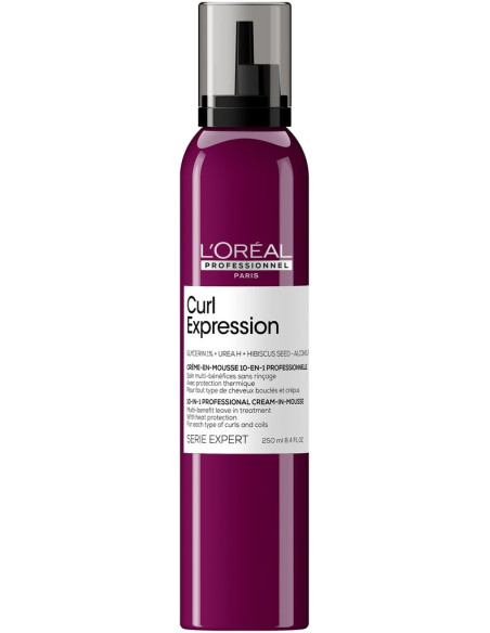 Crème en mousse 10-en-1 sans Rinçage "Curl Expression"