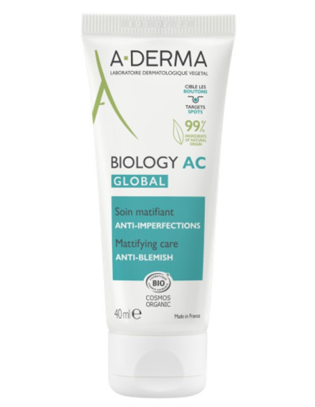 BIOLOGY AC GLOBAL Soin matifiant anti-imperfections 40ML