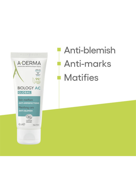 BIOLOGY AC GLOBAL Soin matifiant anti-imperfections 40ML