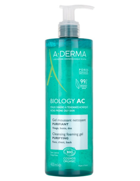BIOLOGY AC Gel moussant nettoyant purifiant 400ML