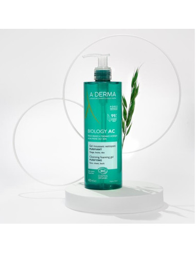 BIOLOGY AC Gel moussant nettoyant purifiant 400ML