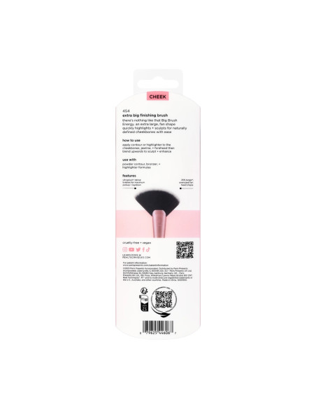 Pinceau Face " Extra Big Finishing - Contour + Powder + Highlighter " - 454