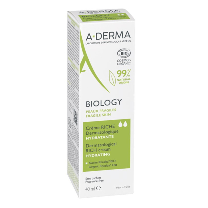 BIOLOGY Crème riche dermatologique hydratante 40ML