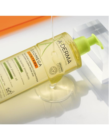 EXOMEGA CONTROL "Huile lavante émolliente anti-démangeaisons" 500ML