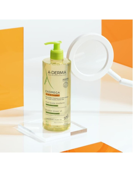 EXOMEGA CONTROL "Huile lavante émolliente anti-démangeaisons" 500ML