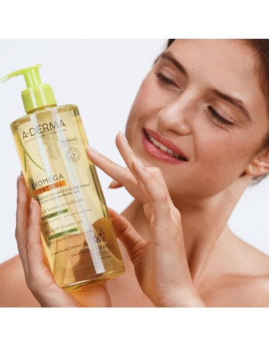 EXOMEGA CONTROL "Huile lavante émolliente anti-démangeaisons" 500ML