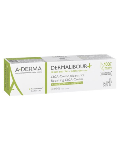 DERMALIBOUR+ CICA Crème réparatrice assainissante 50ML