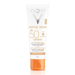 Capital Soleil "Soin Anti Tache Teinté 3en1 SPF50" 50 ml