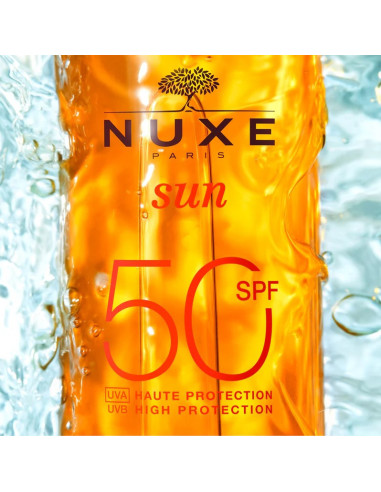 Huile Solaire Bronzante Visage Et Corps SPF50