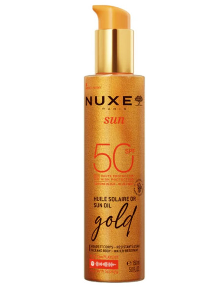 Huile Solaire Or "Visage et Corps SPF50" 150ML
