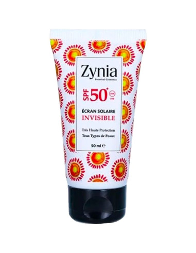 Ecran Solaire "Invisible SPF 50+" 50 ml