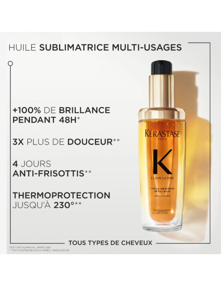 Elixir Ultime "Huile Originale Rechargeable" 75ML