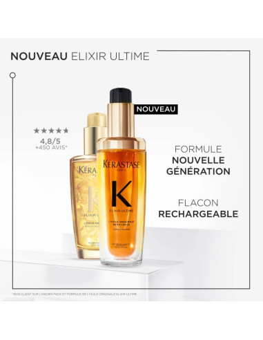 Elixir Ultime "Huile Originale Rechargeable" 75ML