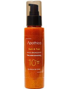 Sun protect "Huile d'été Bronzante SPF10" 100ML apothica