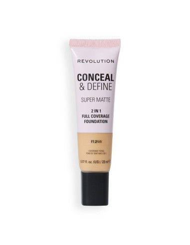 Fond De teint " Conceal & Define - Super Matte " F7.2