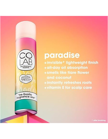 Shampoing Sec " Paradise " 200 ml