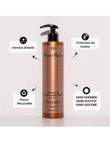 Shampoing "Kératine et Huile d'argan" 500ml