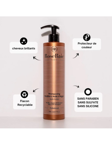 Shampoing "Kératine et Huile d'argan" 500ml