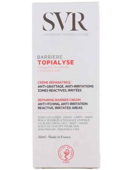 Topialyse Barrière Crème Réparatrice 50ml