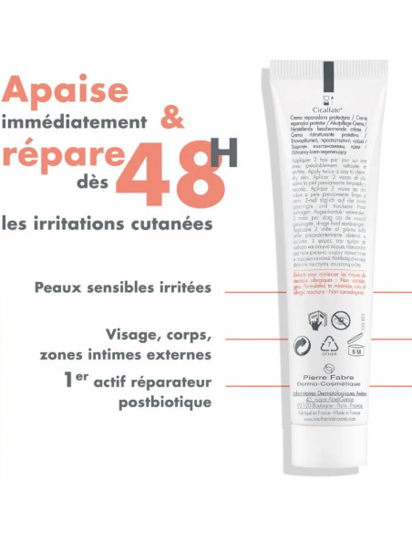 Cicalfate+ Crème Réparatrice Protectrice 40ml