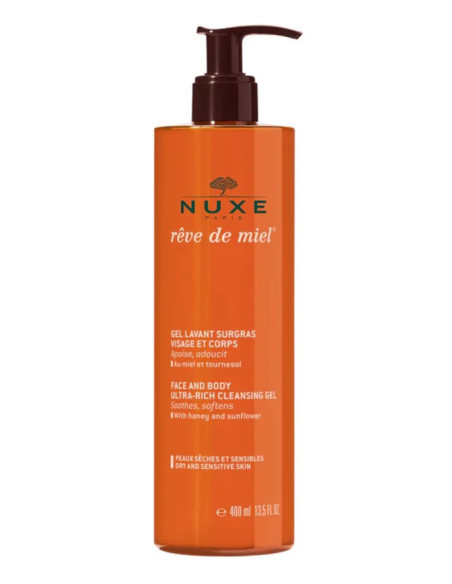 Gel Lavant Surgras "Rêve de Miel" 400ml