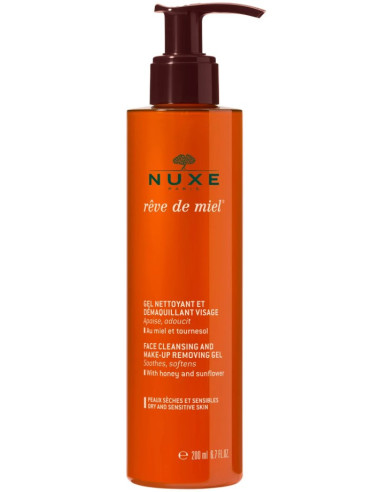 Gel Nettoyant Et Démaquillant "Rêve de Miel" 200ml