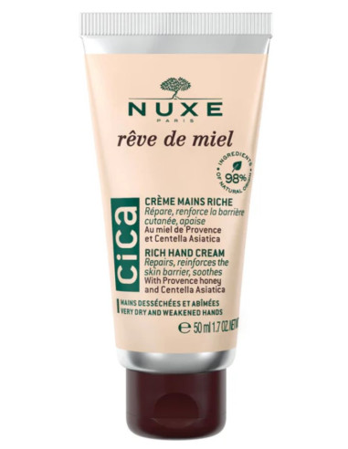 Crème Mains Riche CICA "Rêve de Miel" 50ml