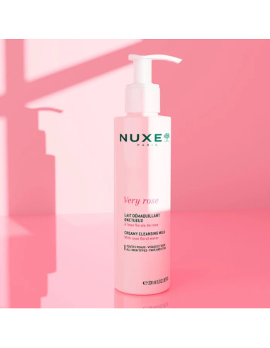 Lait Démaquillant Onctueux "Very Rose" 200ml