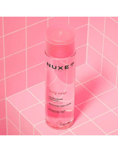 Lotion Tonique Fraîcheur "Very Rose" 200ml