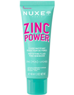 Zinc Power "Fluide Matifiant Réducteur De Pores" 40ml