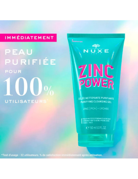 Zinc Power "Gelée Nettoyante Purifiante" 150ml