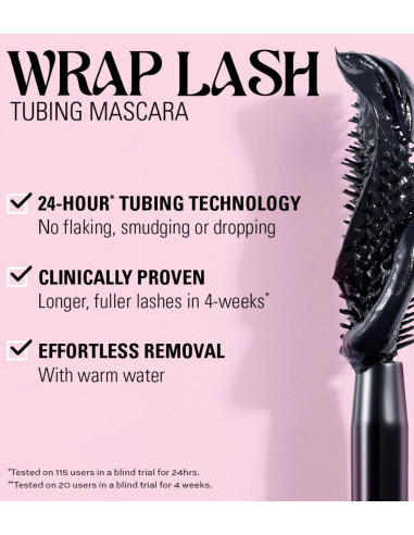 Mascara " Wrap Lash - Mega Extension & Volume Tubing "