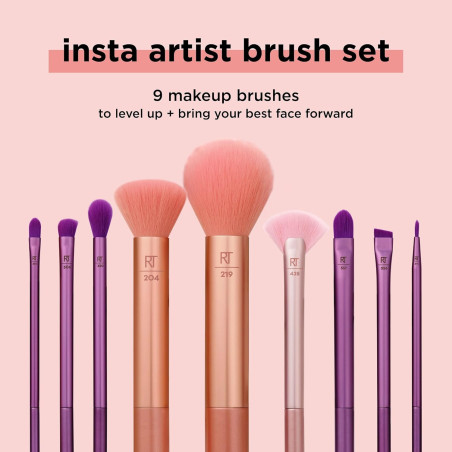 Real Techniques Insta Artist | Set 9 Pinceaux Maquillage