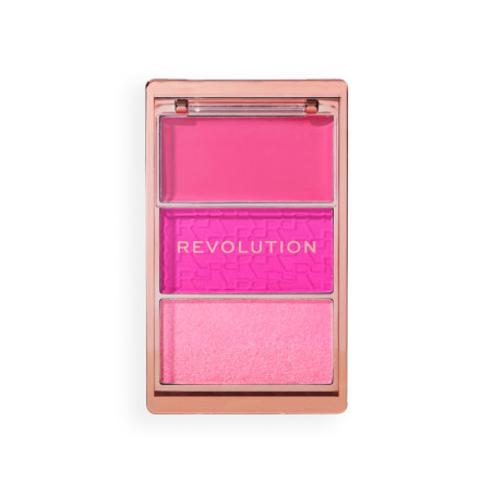 Blush Trio " Hot Pink Flag "