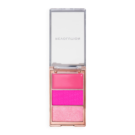 Revolution Blush Icon Pink Trio Crème, Mat & Irisé | Beauty Store