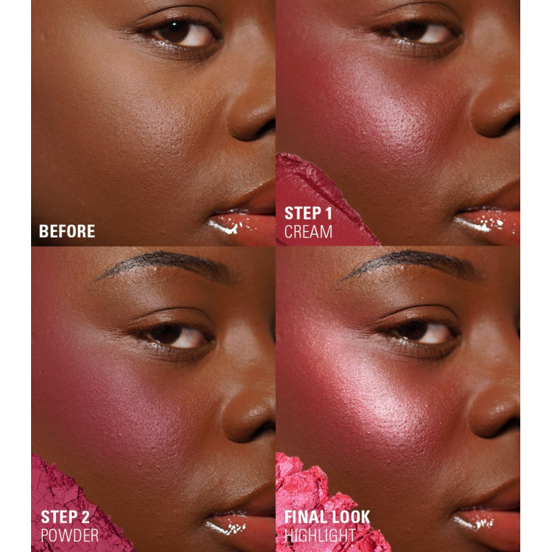 Blush Trio " Hot Pink Flag "