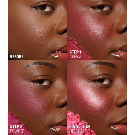 Blush Trio " Hot Pink Flag "