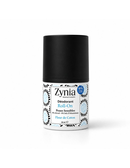 Zynia Déodorant Roll-On "Fleur De Coton" 50ML