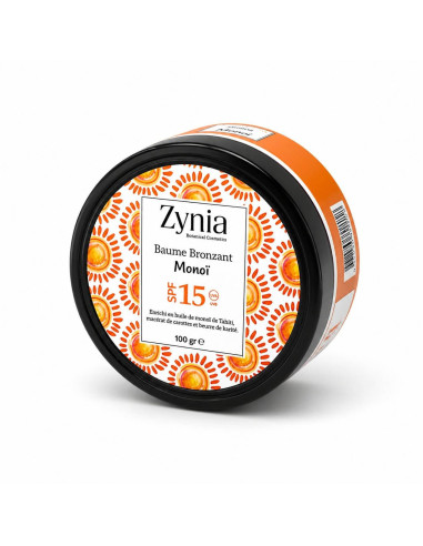 Zynia solaire Baume Bronzant Monoi SPF30