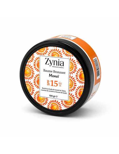Zynia solaire Baume Bronzant Monoi SPF30