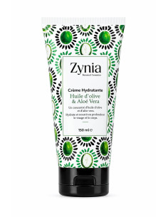Zynia Crème Hydratante Huile D'olive & Aloe Vera 150ML beauty store