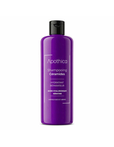 Shampooing Hydratant Céramides Cheveux Secs et Abimé 400ml apothica