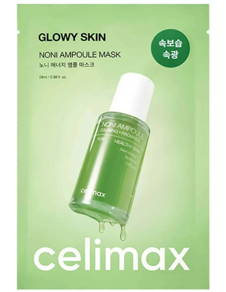 Masque Noni Energy Ampoule Hydratant Celimax | BeautyStore
