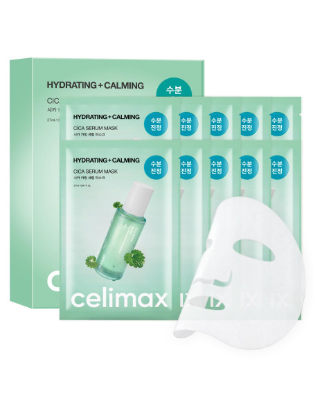 Masque Apaisant Visage The Real Cica Celimax | BeautyStore