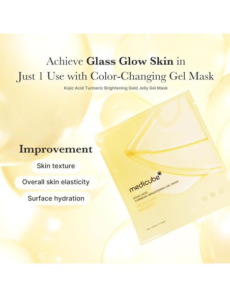 Medicube Kojic Turmeric Gel Mask Éclaircissant — Beautystore
