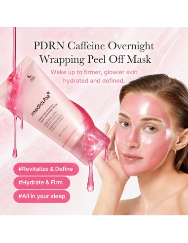 PDRN Pink Night Wrapping  Mask Medicube │ Beauty Store