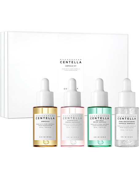 Coffret 4 Ampoules Centella Asiatica SKIN1004 | Beautystore