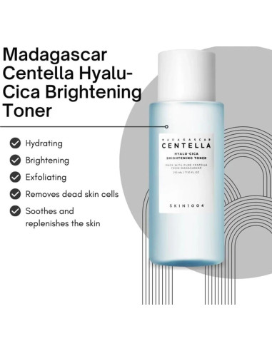 Hyalu-Cica Tonique Éclat Visage SKIN1004 210ml | Beautystore