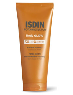 Crème Solaire Body Glow SPF30 ISDIN 200ml – Effet Lumineux | Beautystore.tn